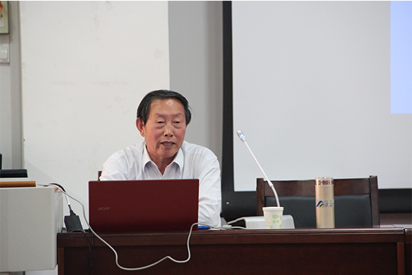 《干旱区资源与环境》主编胡春元教授来公司进行学术交流